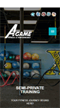 Mobile Screenshot of agamefitandperform.com